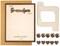 Best Grandpa Ever Gifts - Personalized Wooden Handprint Plaque, DIY Keepsake Craft Kit from Grandkids, Meaningful Family Decor to Capture Precious Memories, Unique Birthday Christmas Gift for Grandpa